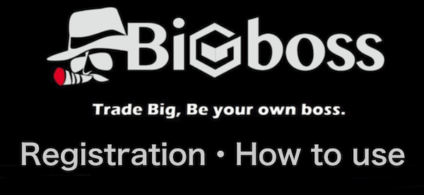 ビッグボス証券会社の登録方法と使い方